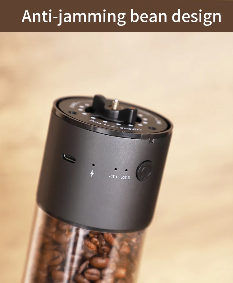 Wedding Anniversary Gifts Smart Design Automatic Coffee Grinder Electric Grinder Mill for Home Use Cafe Maker for Wedding Guests