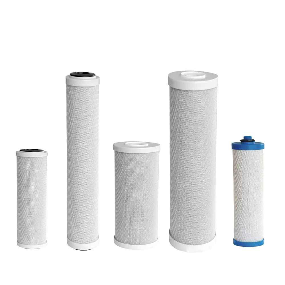 Replacement Sintered Cto Activated Carbon Block Water Filter Cartridge