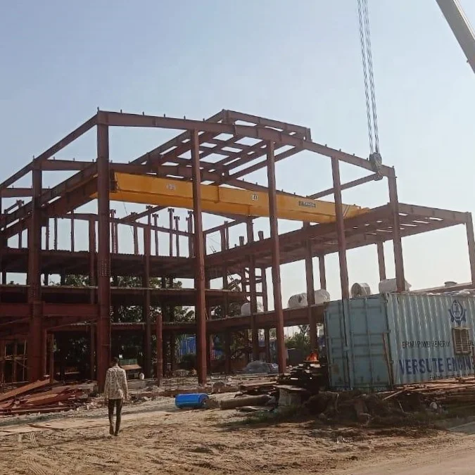 China Manufacturer Heavy Duty Electric Hook Lifting Double Girder Durable Bridge Crane 1-200 ton