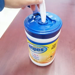 Factory Price Sanitizing and Antibacterial Hand Wipes 75% Ethyl Alcohol Wipes For Multi Surface Use