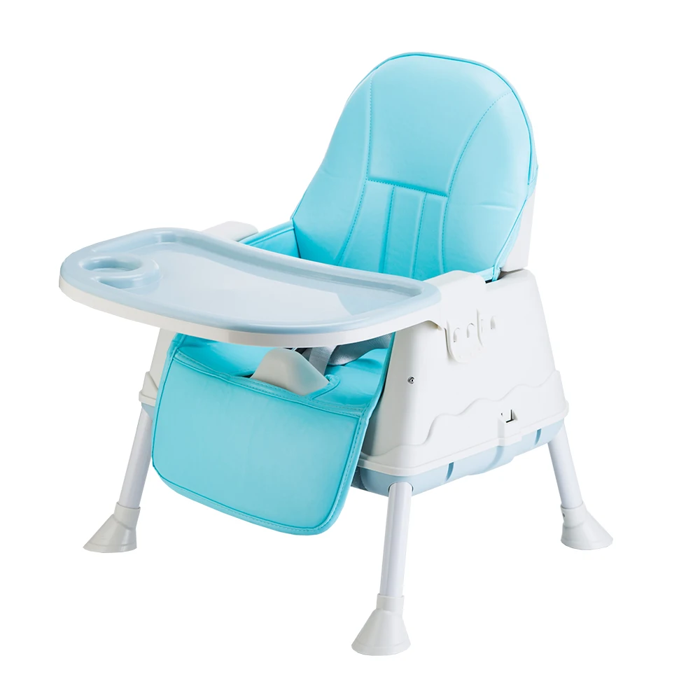 
High quality plastic portable 2 in 1 highchair and bouncer 