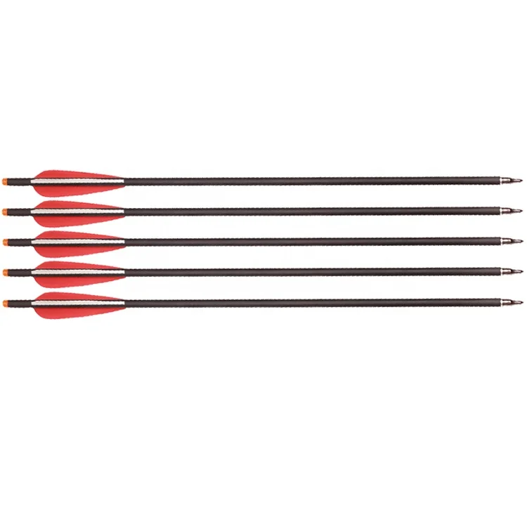 Fyzlcion Target Arrows Crossbow Bolt 20 inch Compound Bow Archery Hunting Shooting Crossbow Carbon Arrow Bolt
