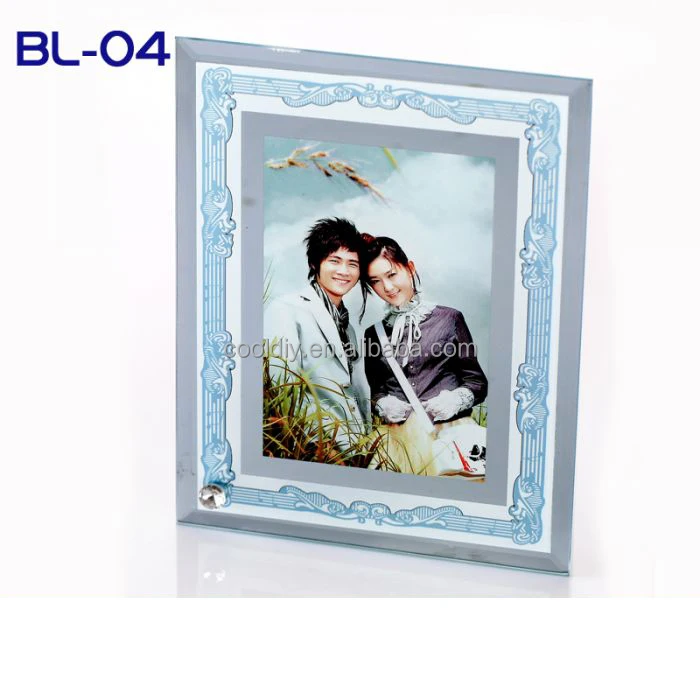 BL-04 сублимационная Стеклянная фоторамка