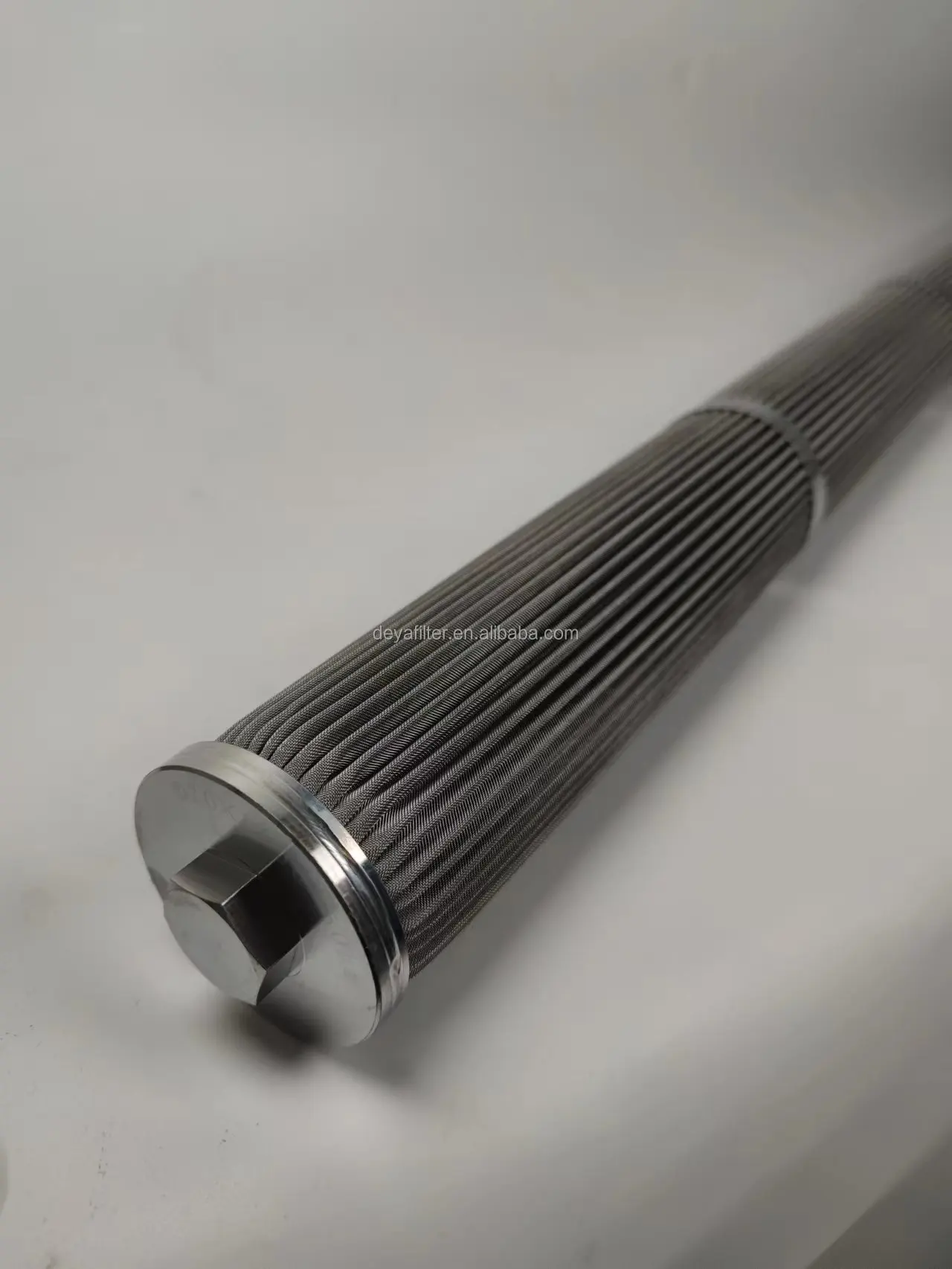 Stainless Steel Metal Mesh Wave Folding Melt Filter Element for Recycled Plastic PE