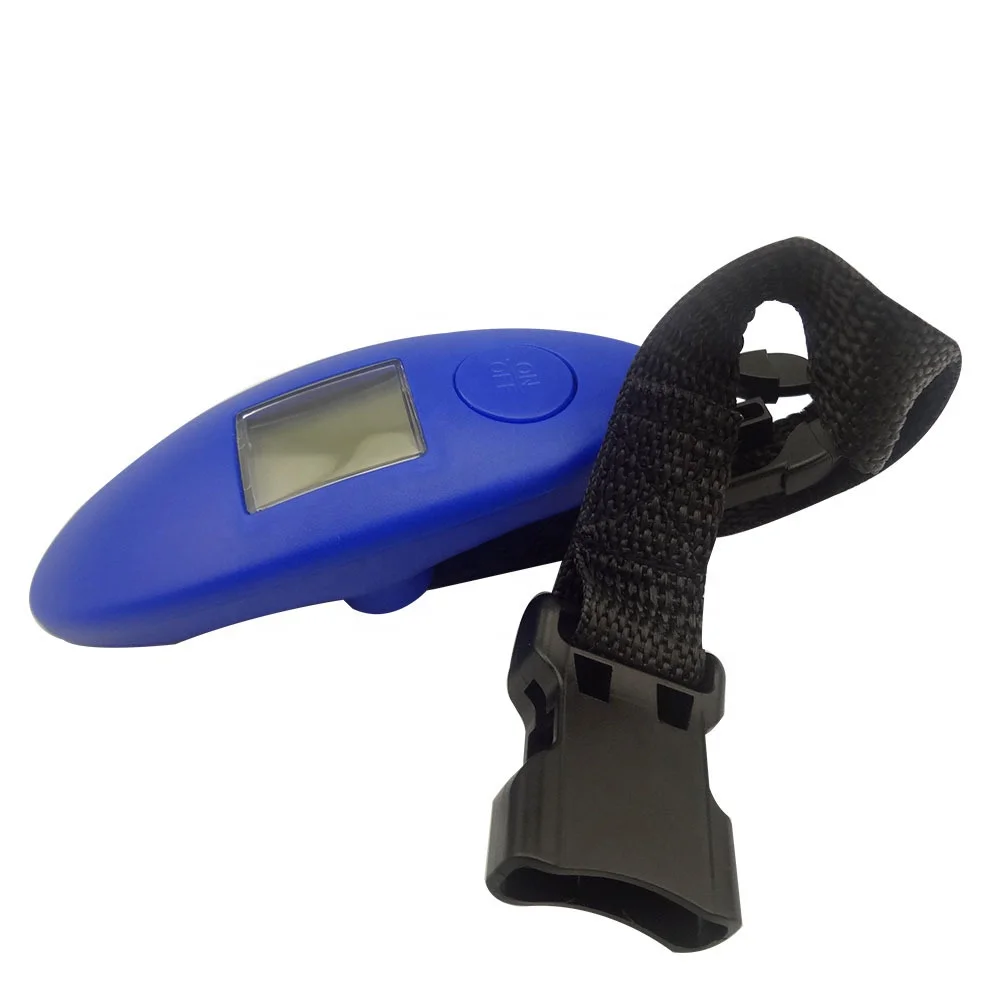40KG Electronic Suitcase Weighing Digital Luggage Scale Tension Dynamometer With Hold Function PT-101
