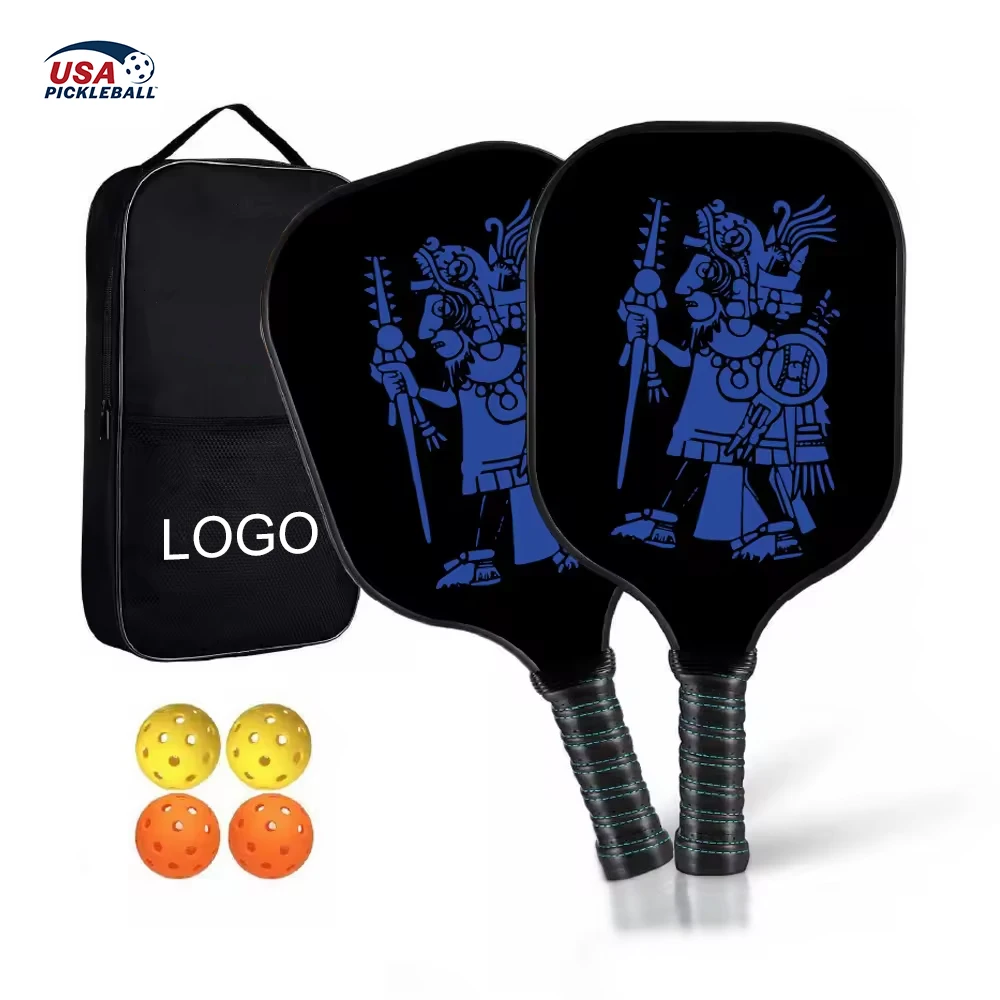 Pro Pickleball Paddle с индивидуальным логотипом углеродный FiberPickleball Paddle с термоформованным T700 Edgeless Pickleball Paddle