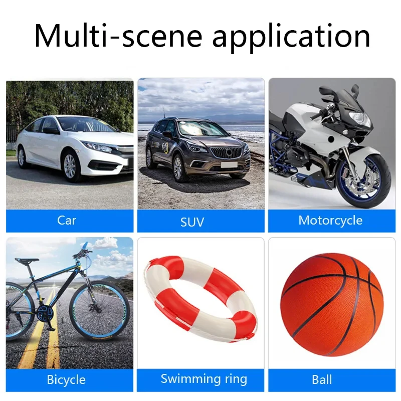 Portable Electric Mini Tire Inflator Mini Compressor Auto Air Compressor Pump Car Tyre Tire Inflator With Digital Display