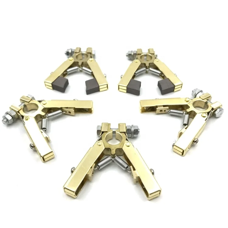 Original equipment manufacturer electric motor carbon brush carriers for traction equipment and tower crane motor spare parts