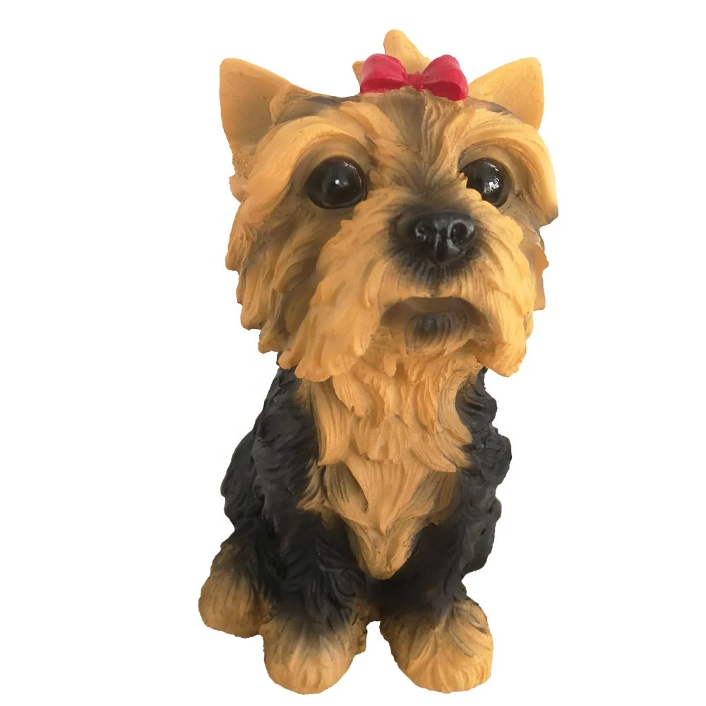 Decorative Ceramic Animals Dogs Figurine Outdoor Indoor Home Decoration