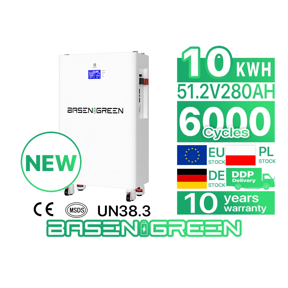 Best Selling Powerwall 10kwh Batteries 51.2v 200ah 280ah 100ah Wall Mounted Home 48v 5kwh Solar Energy Storage Lifepo4 Battery