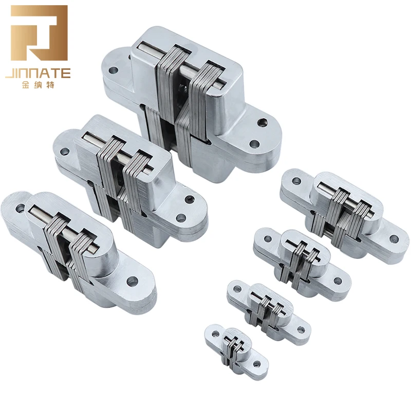 Heavy duty adjustable hidden door hinge detachable hinge for internal external doors cross hinge