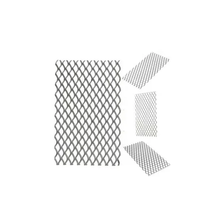 Diamond hole 0.04-5 mm thickness pure titanium expanded metal wire mesh