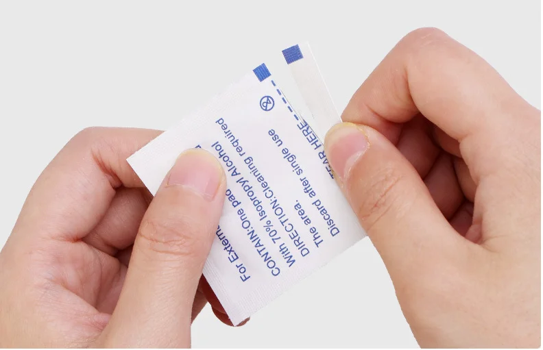 
Medical Sterile Cotton 70% isopropyl Alcohol Pad Alcohol Wipe 