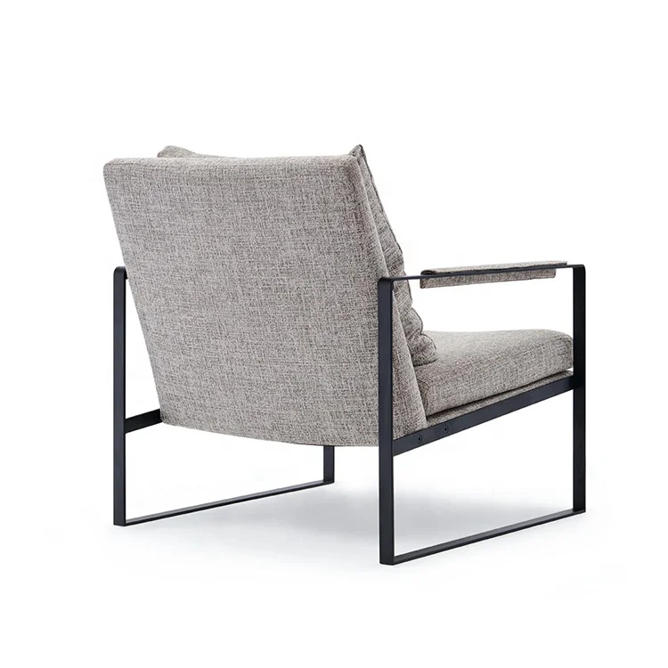 Foshan Xin Yu upholstered fabric armchair with armrests New hot selling products Hotel lounge chair Armchair living room chair