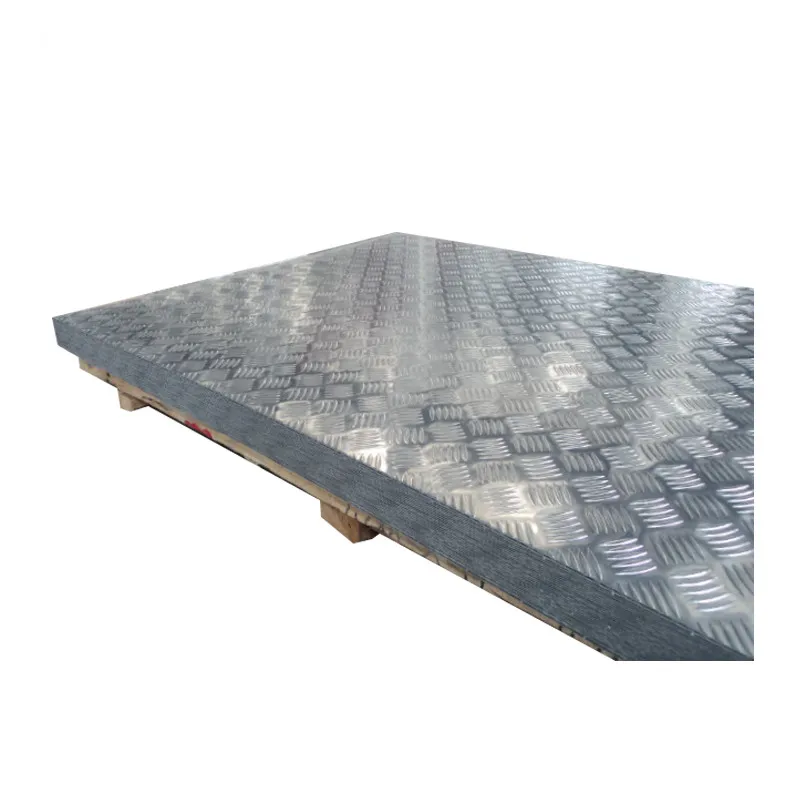 1060 3003 5052 5082 embossed sheet coil diamond pattern 1/2/3/4/5 bar  aluminum embossed diamond plate