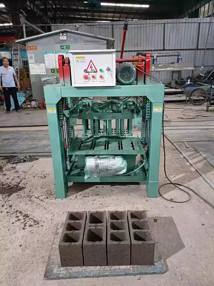 Automatic Hollow Block Making Machine Clay Sand Concrete Brick Production Essential Core Component Motor Cement Brick Raw