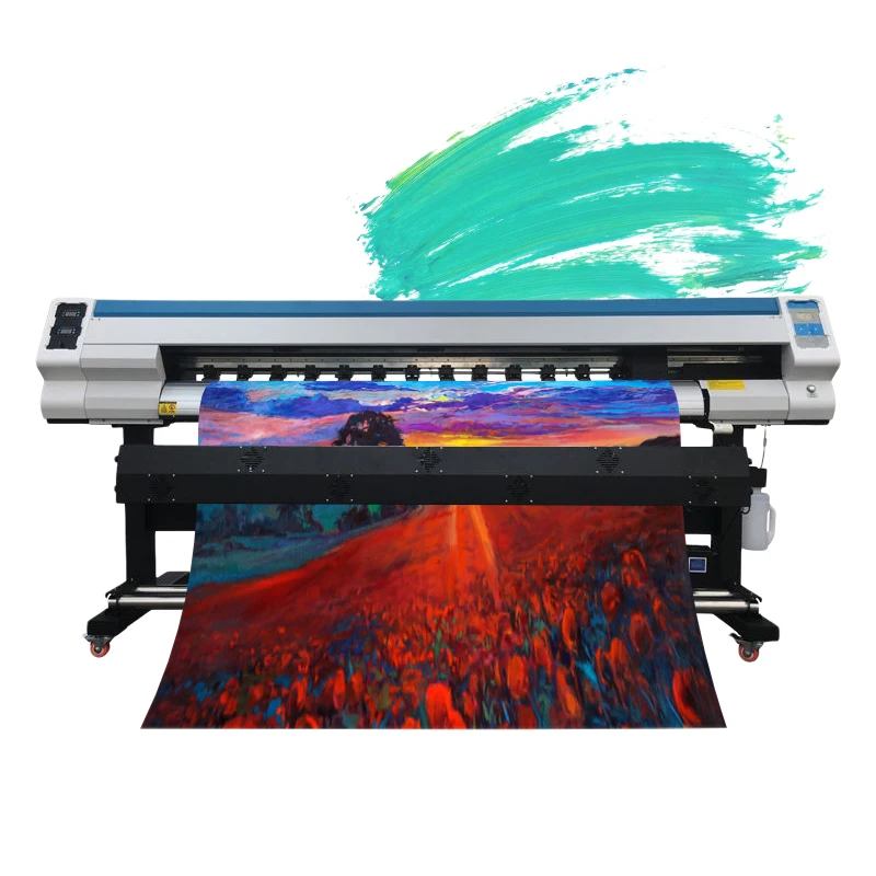 Good quality dual head 4720 3D textile large format sublimation plotter dye sublimation printer price cheap