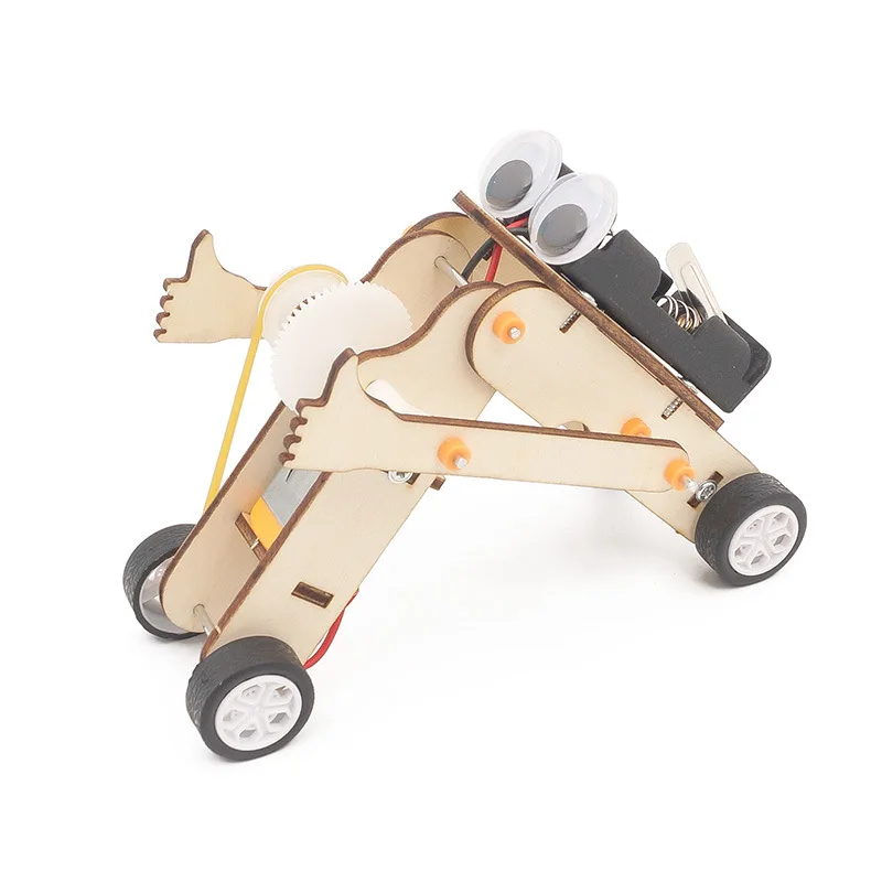 Science And Technology Small Production Kids Handmade DIY Like Robot Assembling Model Physical Science STEM Educational Toy