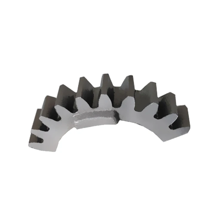 Custom Design Metal Steel Curved Gear Rack Sinter Straight Arc Spur Rack Gear For Sports Equipment Parts