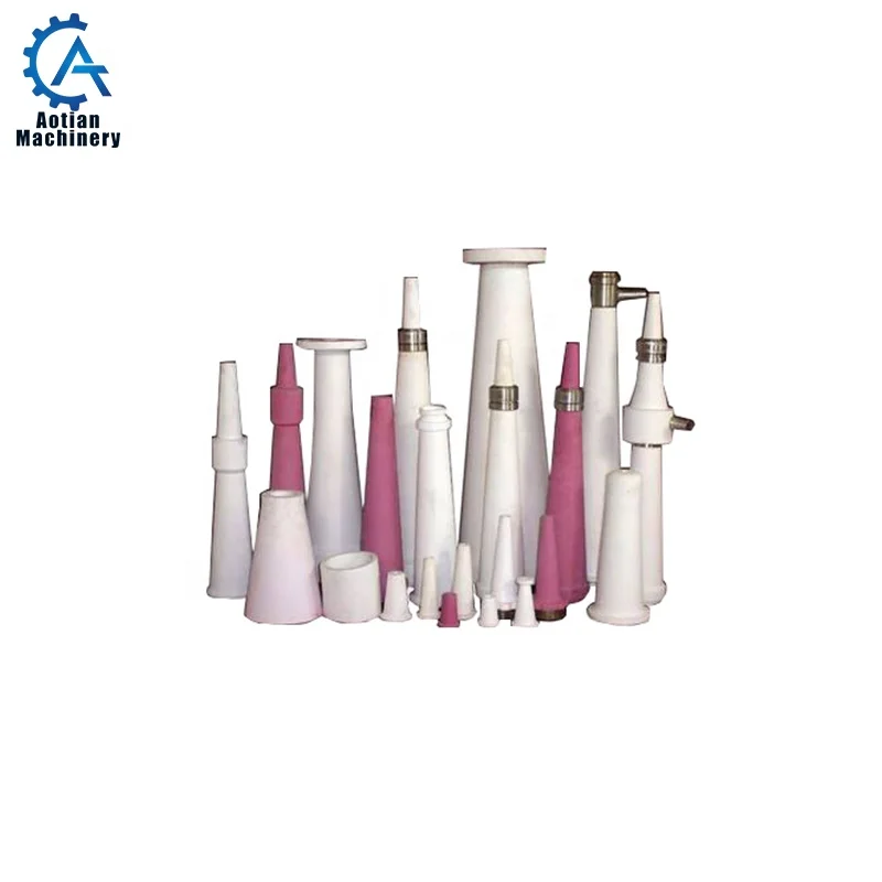 Paper Pulp Machine Spare Part Wear Resistance and Chemical Resistance Ceramic Nozzle