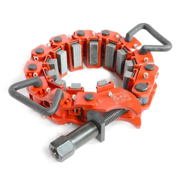 API Standard Oilfield Drilling Wellhead Tools 1 1/4 MP Drill Pipe Collar New Carbide Safety Clamps Forging Manual Construction