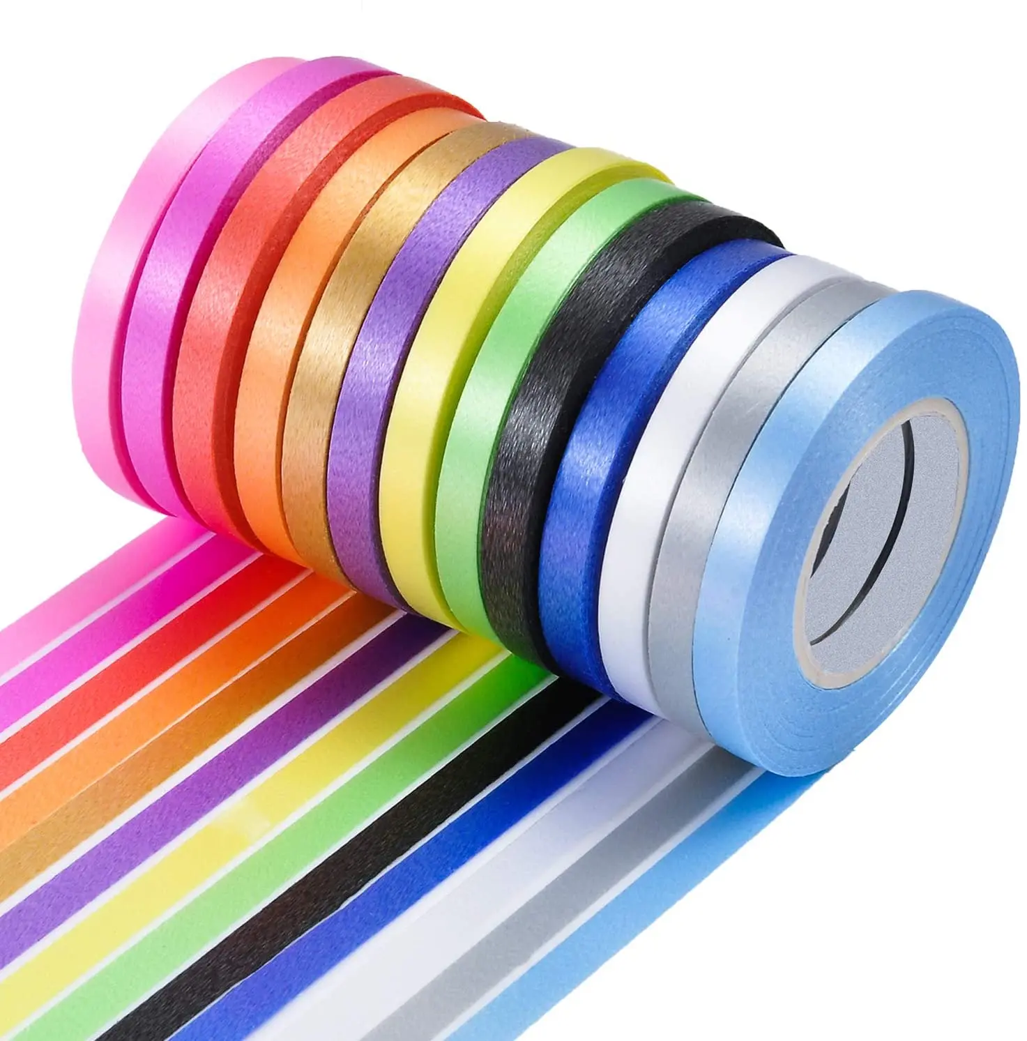 Ribbon Balloon Party Decoration Colorful Small Curling Balloon Ribbons Wholesale customization