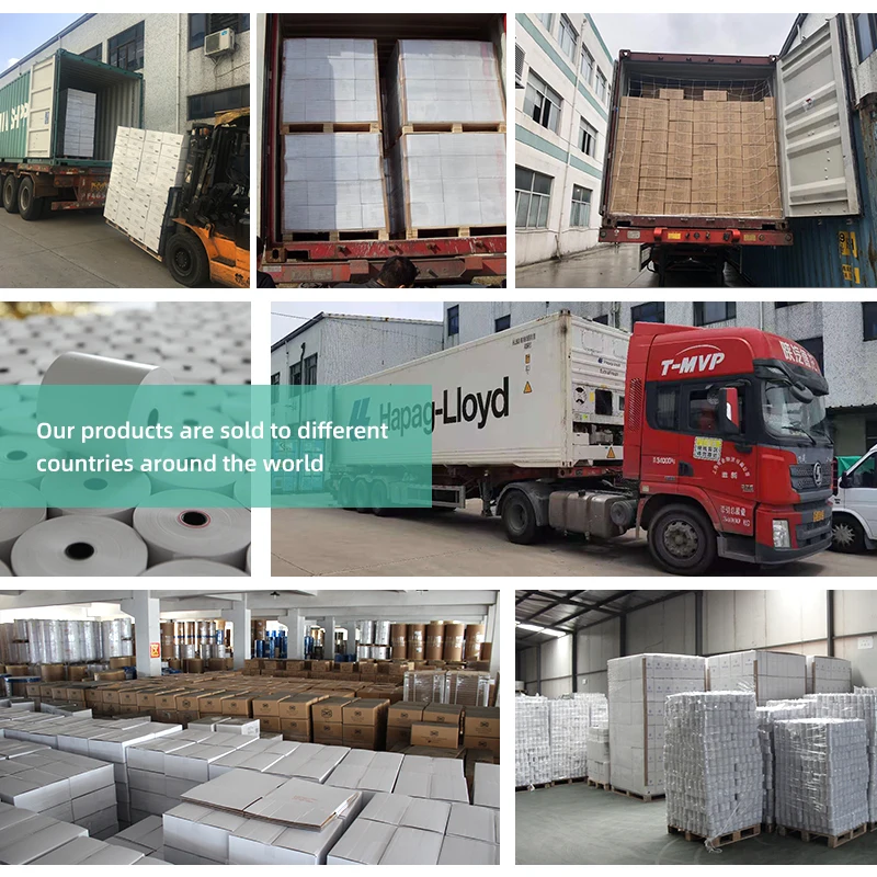 Free Sample sticker label security  customize pattern 80X100X500 Thermal Label A6 500 Pcs security seal sticker