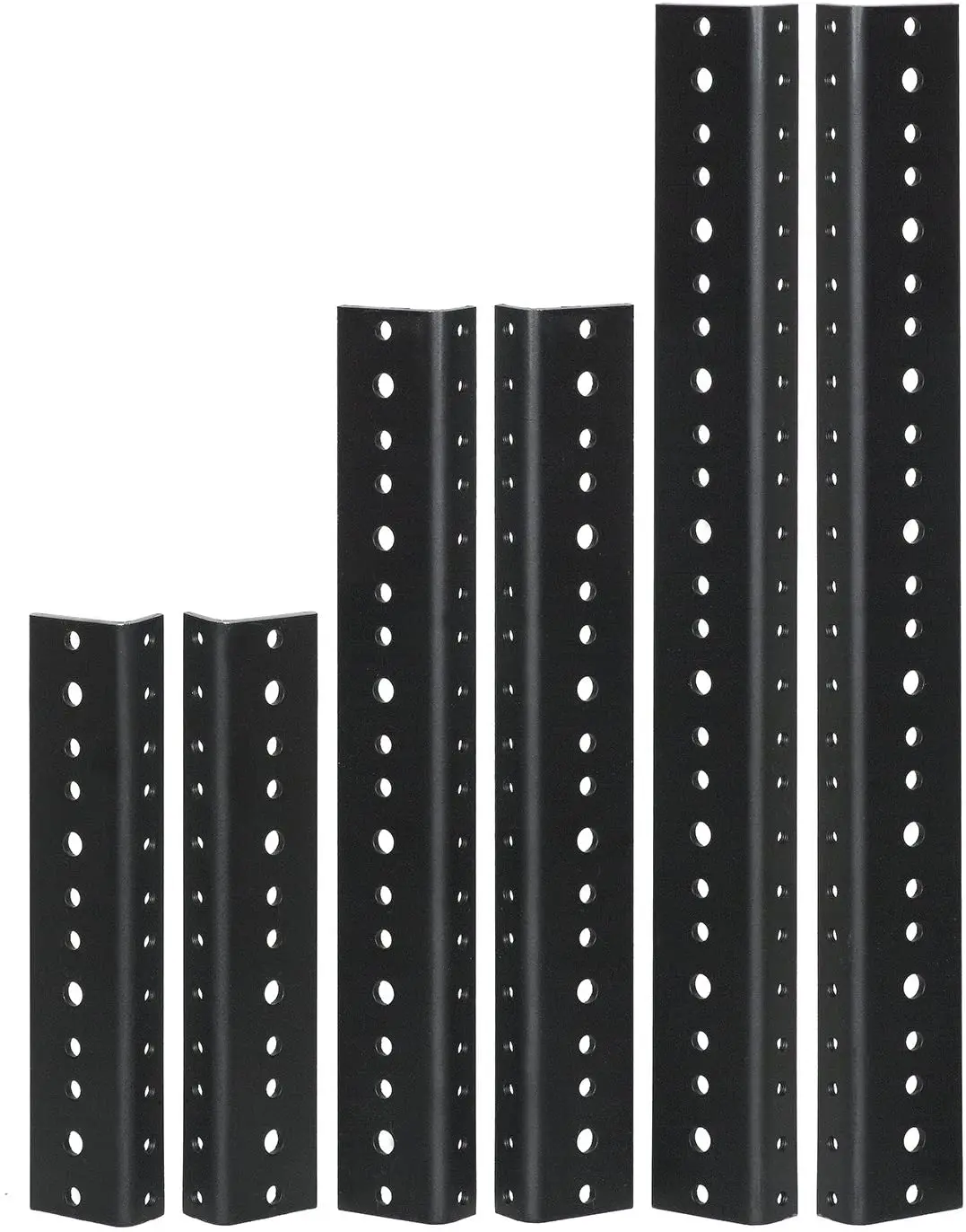 Steel Server Rack Rail Pair DIY Hardware Kit Network Frame Rack Rail Set Hardware Include Rack Enclosures, Rack Cabinets Ce,rech