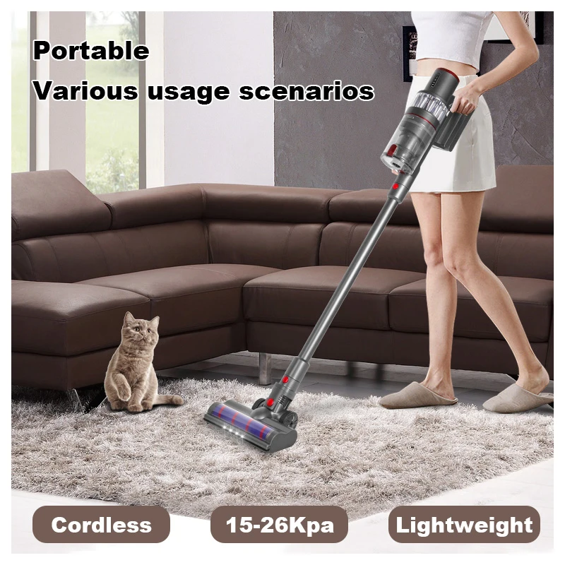 OEM Handheld Vacuum Stick Vacuum Cleaner Brushless Motor 150W-280W Household, Pet Hair
