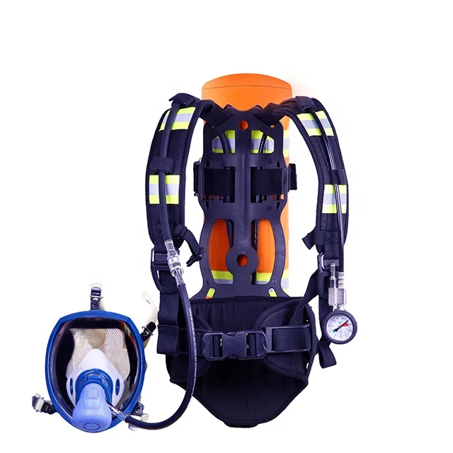 6.8L 30 Mpa Carbon  Fiber Cylinder SCBA Self Contained Breathing Apparatus