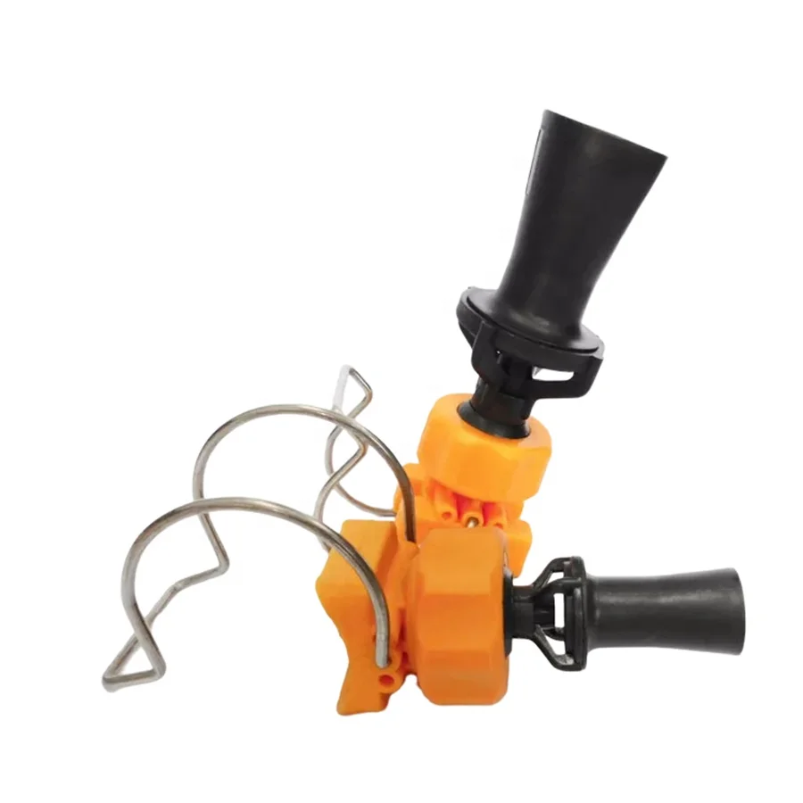 Пластиковое основание с зажимом для распыления воды с образовательным соплом для резервуара 1/4 дюйма