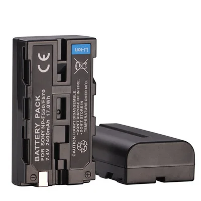  Прочие аккумуляторы цифровой аккумулятор для Sony NP-F550/F570/530 перезаряжаемые светодиодное заполняющее освещение съемки с