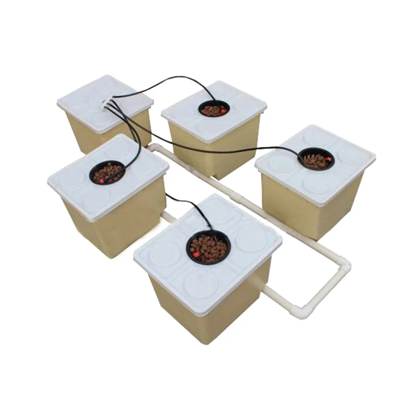 Food-grade Material DWC Hydroponic Agricultural Hydroponic Growing pot Dutch Bucket
