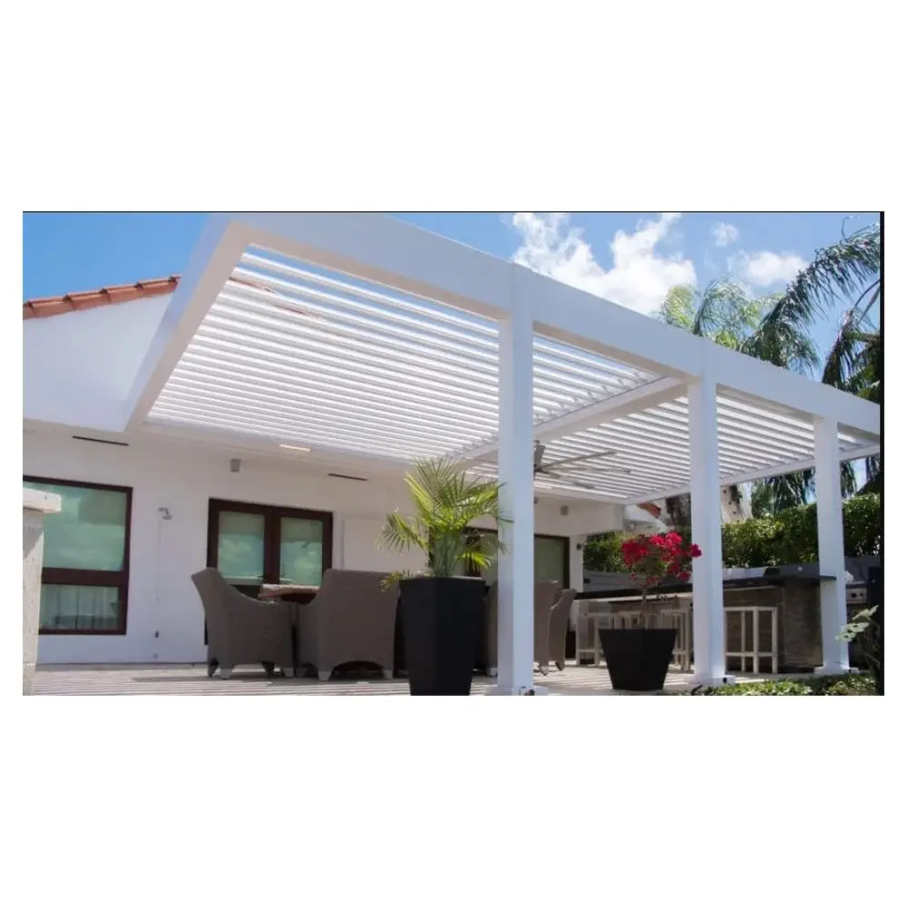 Aluminum Louver Facade Internal Louver Aluminum Motorized Louver From China Direct