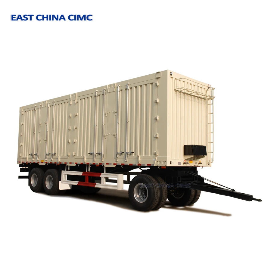 Factory Price Farm Dolly Trailer 2 Axles Fence Draw bar Trailer For Sale