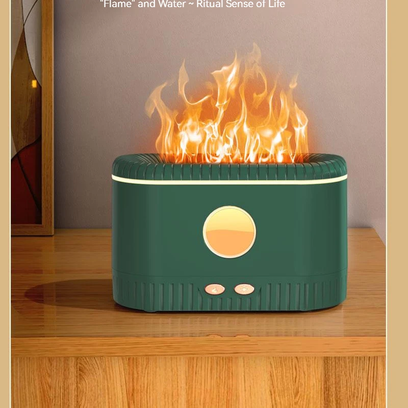 2022 новый креативный диффузор с пламенем увлажнитель воздуха hot volcano usb аромадиффузор для духов и масла