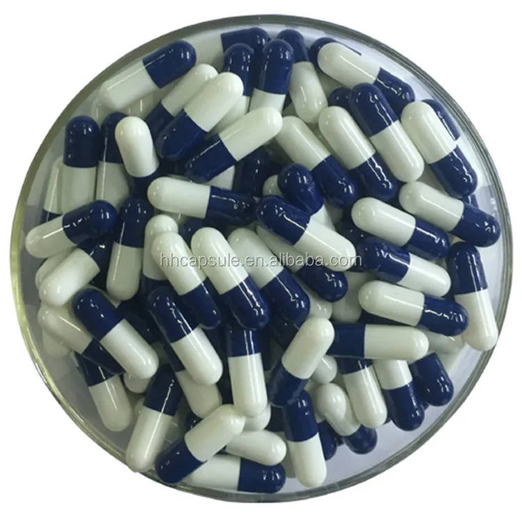 Black color empty gelatin capsule
