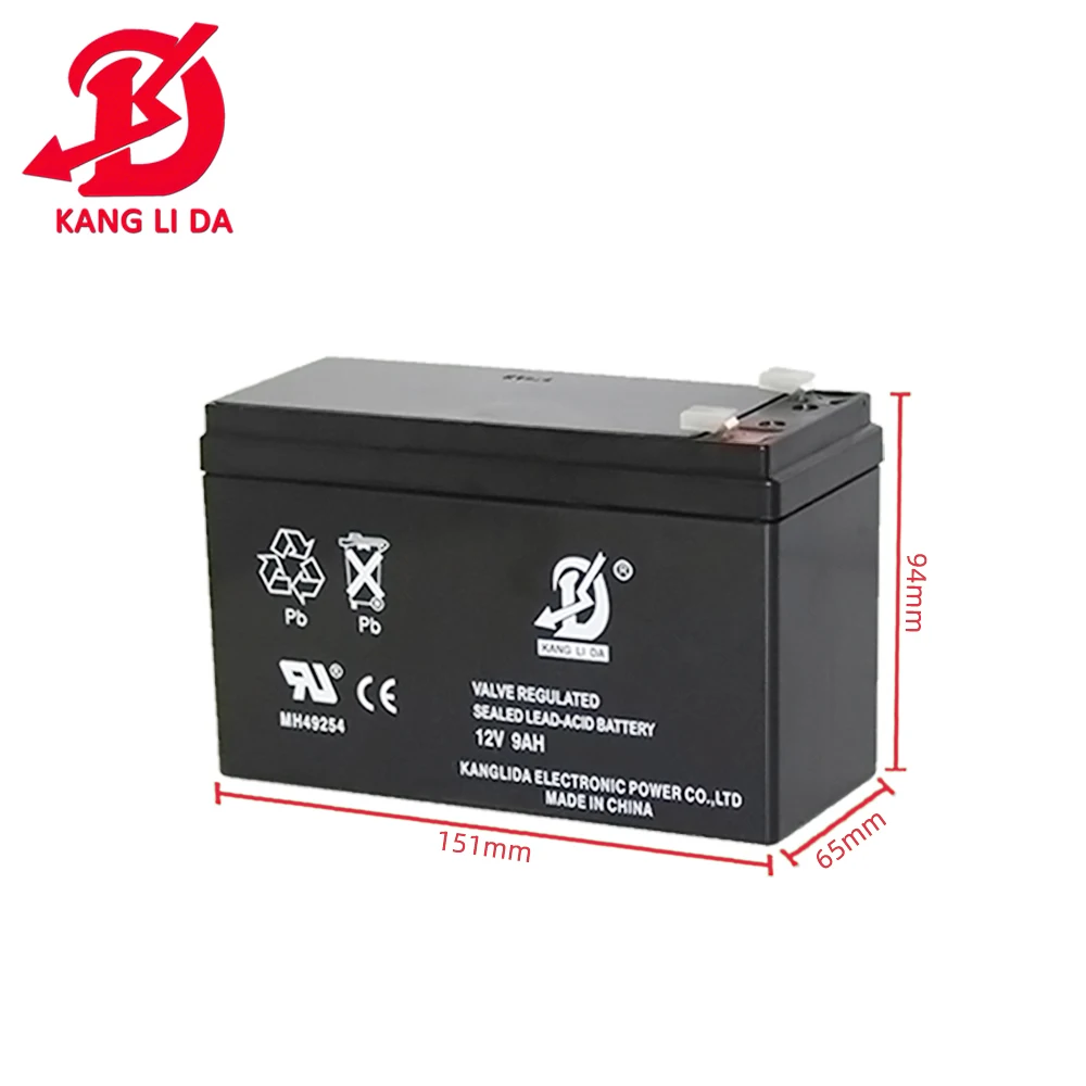 12v 9ah rechargeable solar battery lead acid 12v battery