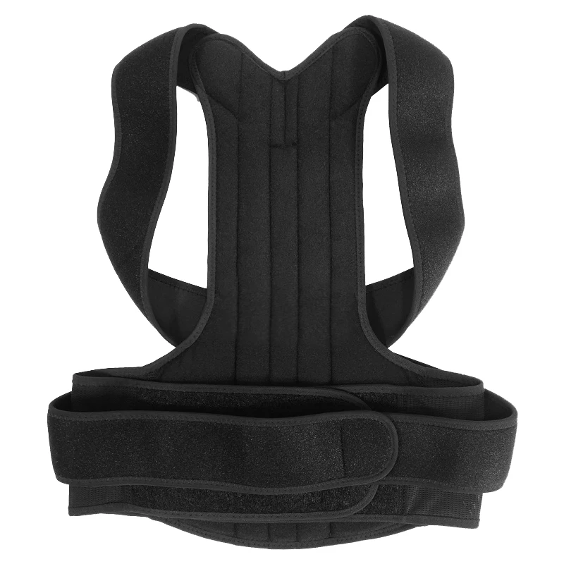 back support belt straightener brace posture adjustable back shoulder smart posture corrector de espalda postura belt