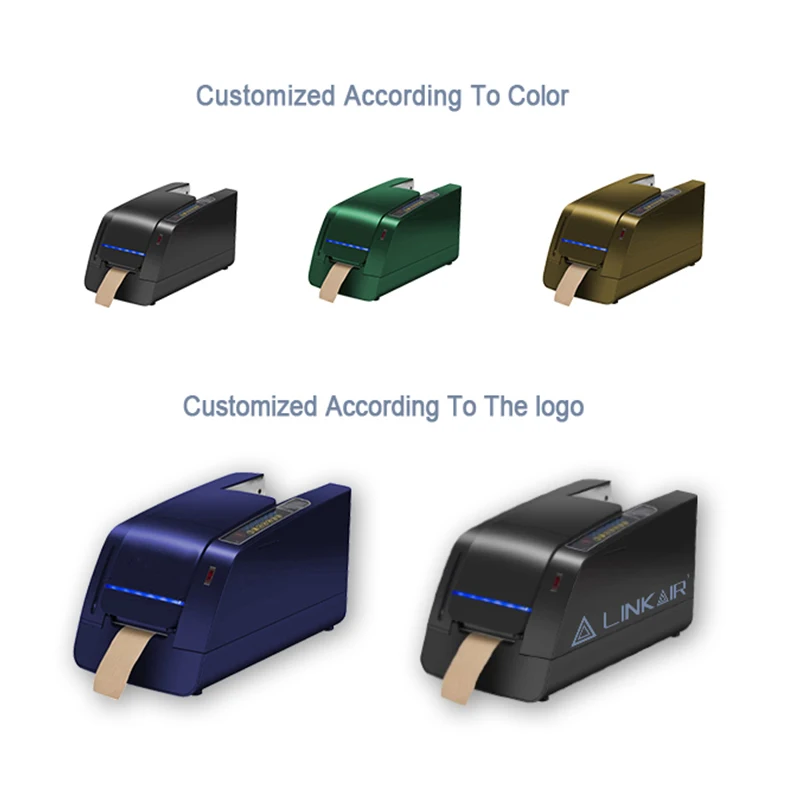 2023 Application Witdth 4-8CM Gummed Water Activated Machine Automatic Packaging Wet Kraft Paper Electric Tape Dispenser