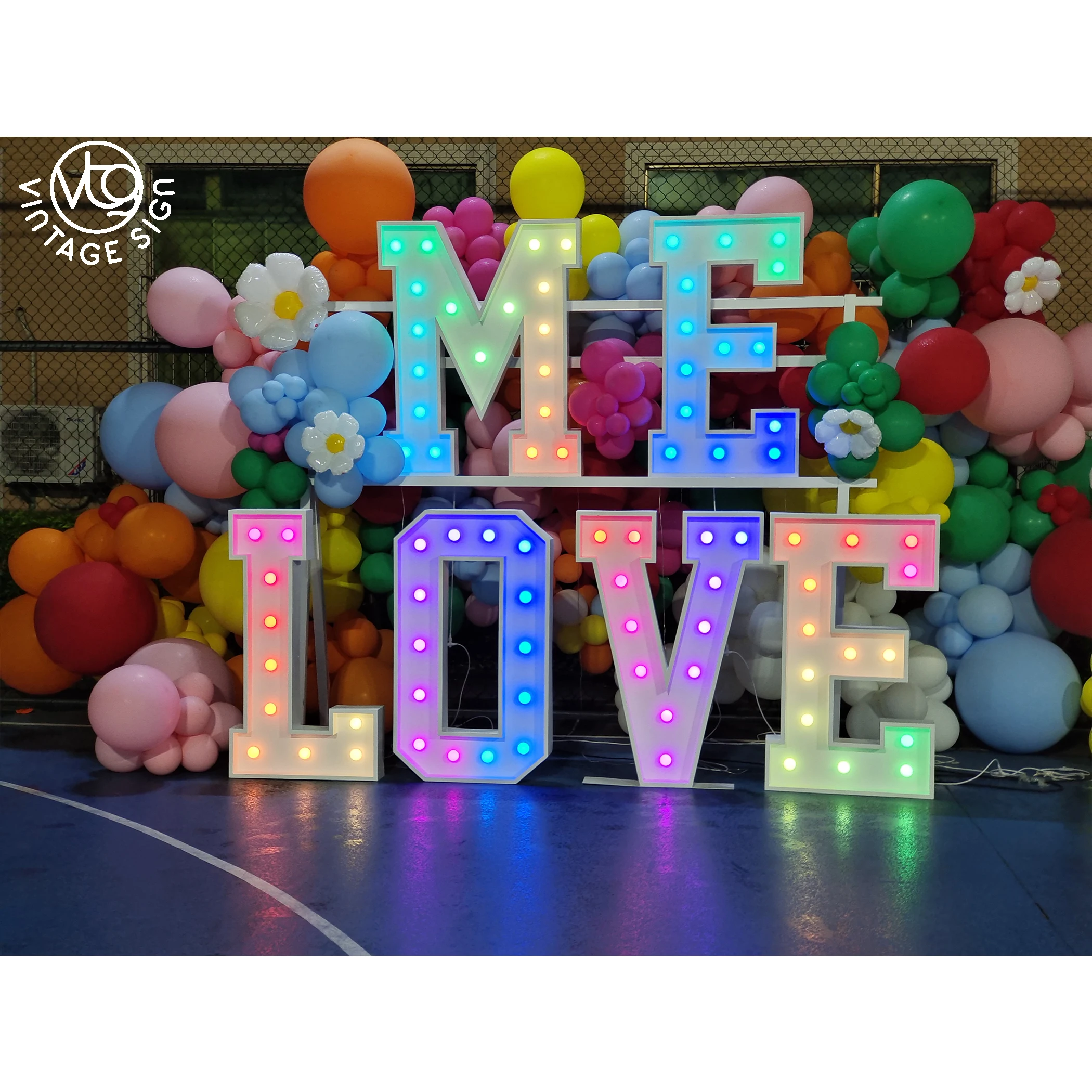 Marry Me LOVE Letter Rental Large With Lights Led Marquee Letters For Sale