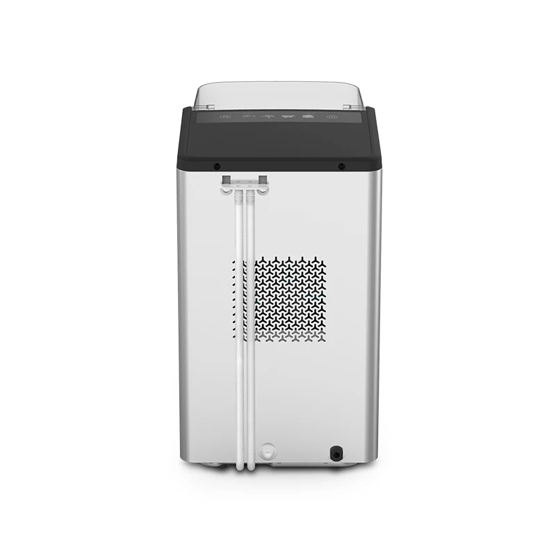 Countertop Self Cleaning Function 39.6Lbs/24H Portable 8-10 Minutes Compact Ice Maker