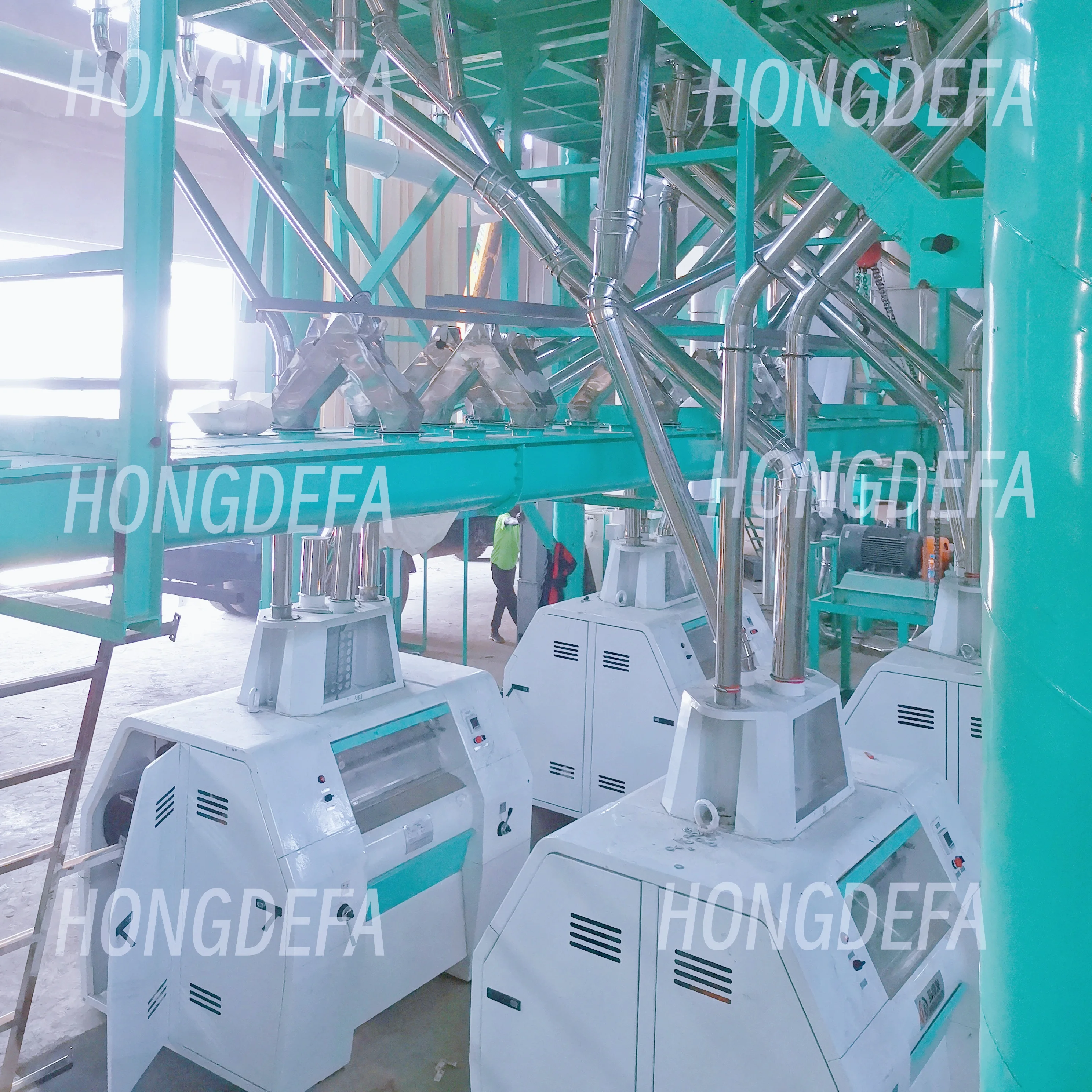 Good quality Corn flour grits mill plant for Africa