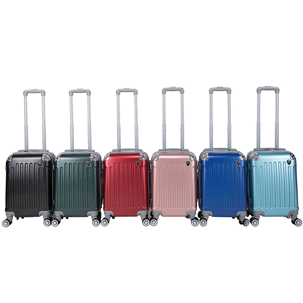 
Bright luster 20.24.28 inches luggage travelling plastic suitcase sky travel luggage 