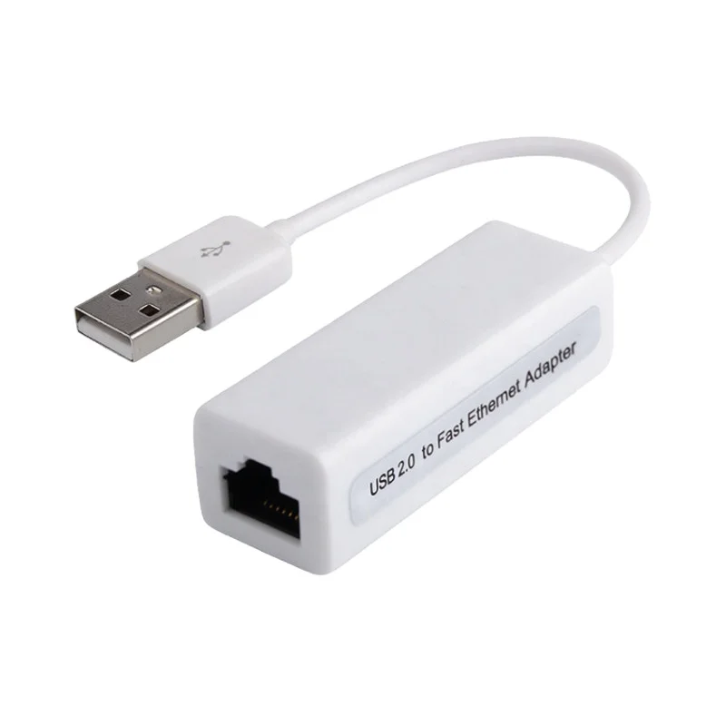 Портативный USB 2 0 к RJ45 сетевой карты Ethernet Lan конвертер адаптер для планшетных ноутбуков ПК компьютер Android