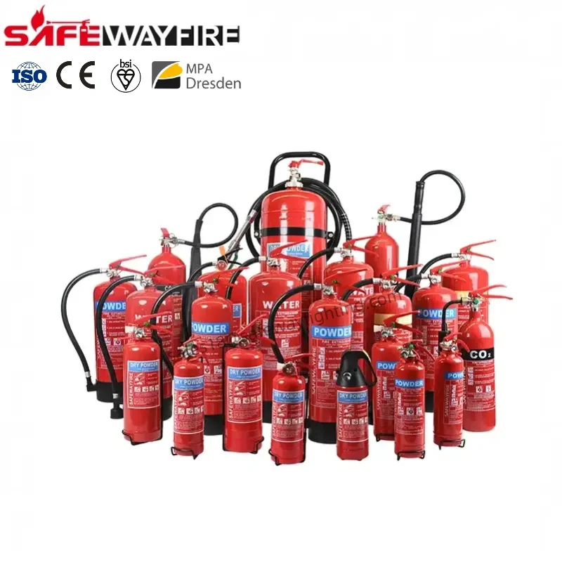Safewayfire America/Mexico/South America Type Yellow/Green/Blue/White Stainless steel/ Steel Fire Extinguisher