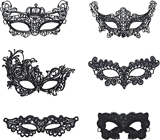 Best Selling Party Ball Halloween Mask Lace Props Half Face Sexy Bar Eye Mask