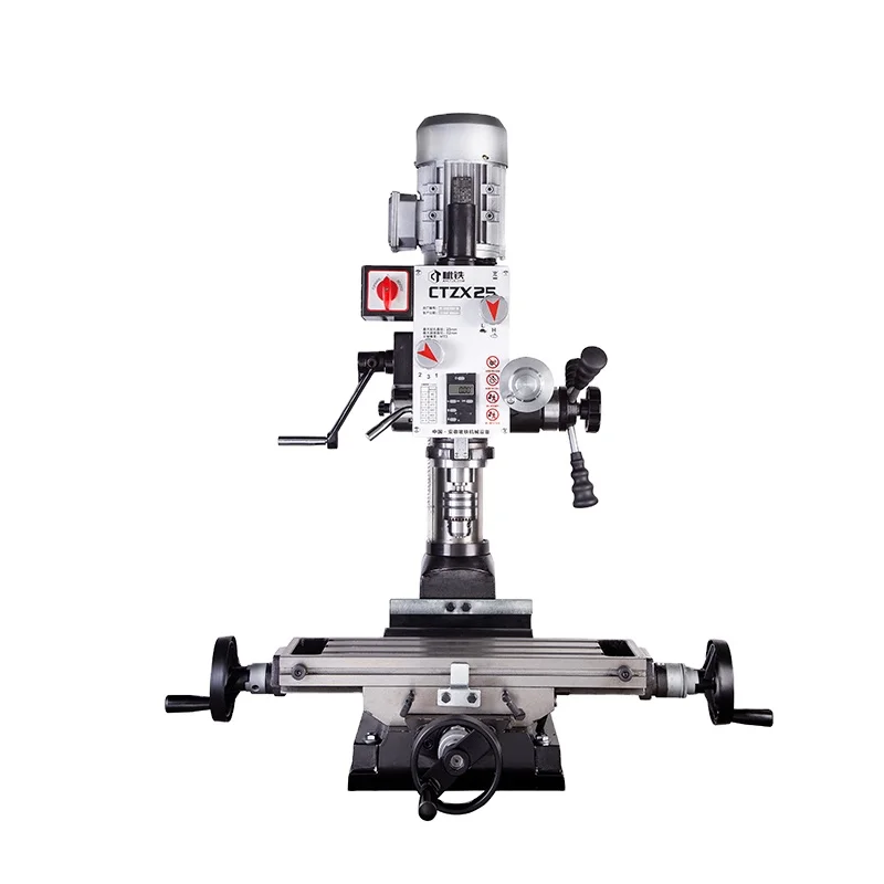 CTZX25 manual milling machine optimum drilling milling dulle spindle