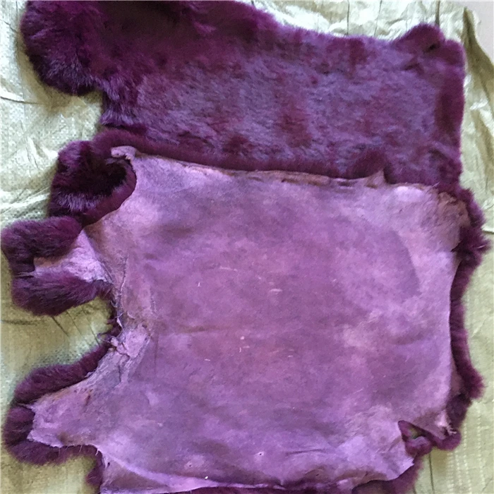 Hot Manufacturer Genuine Raw Chinchilla Rabbit Fur Pelt For Sale Cheap Price