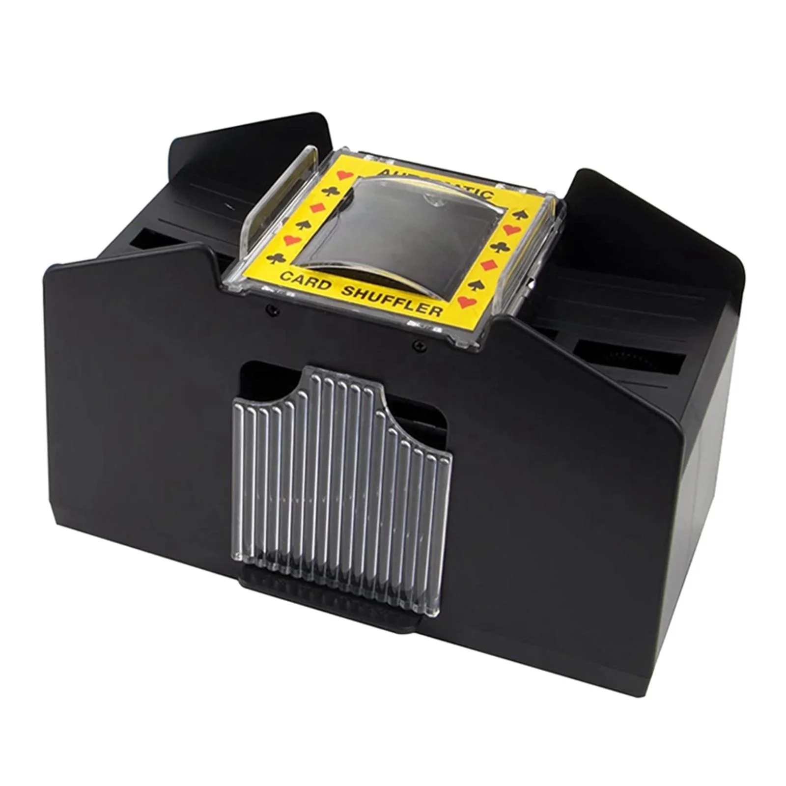 Automatic Card Shuffler, Battery Operated, Contains Up to 4 Decks, Professional Cards shuffling machine